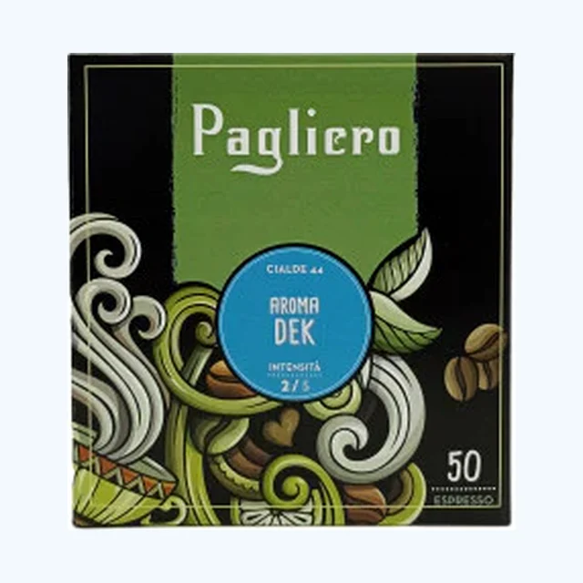 PAGLIERO CAFFE DECA DOSETTES ESE, CIALDA, PODS X50