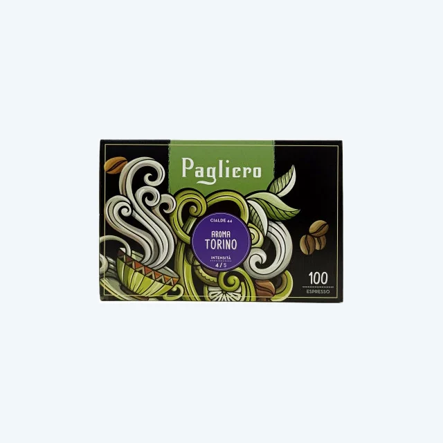 PAGLIERO CAFFE TORINO DOSETTES ESE, CIALDA, PODS X100