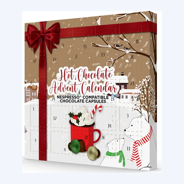 Caffeluxe Hot Chocolate Nespresso Advent Calendars 2021 - CL