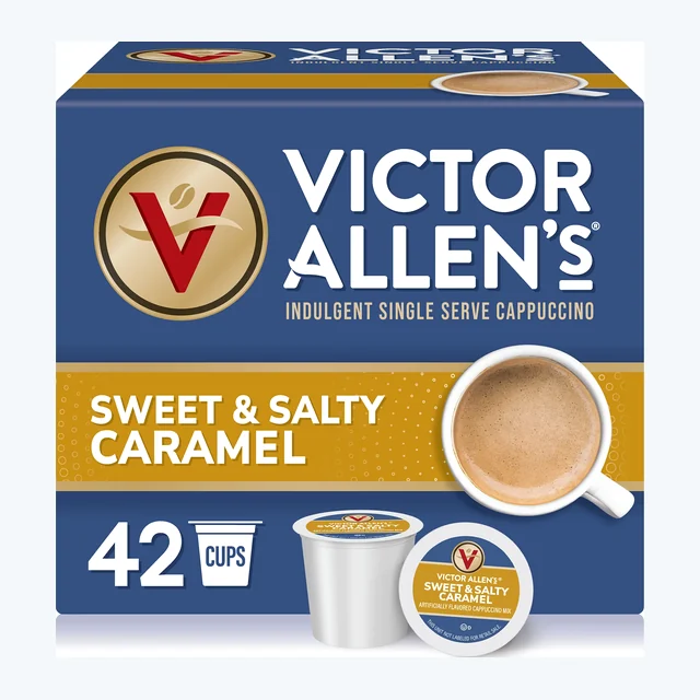 Sweet & Salty Caramel Cappuccino Single Serve Cups