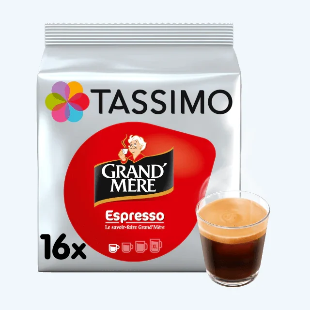 Espresso Grand'Mère  16 Capsules Tassimo