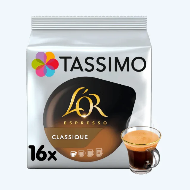 L'OR Espresso Classique 16 Capsules Tassimo