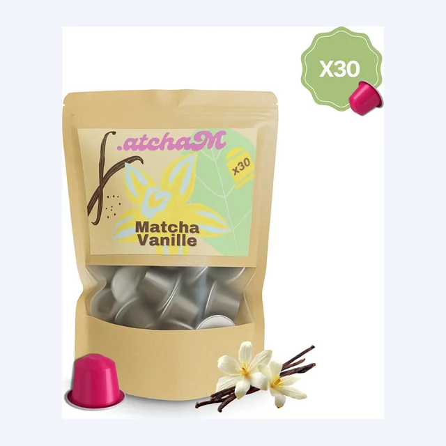 Matcha Vanille – 30 Capsules Nespresso®