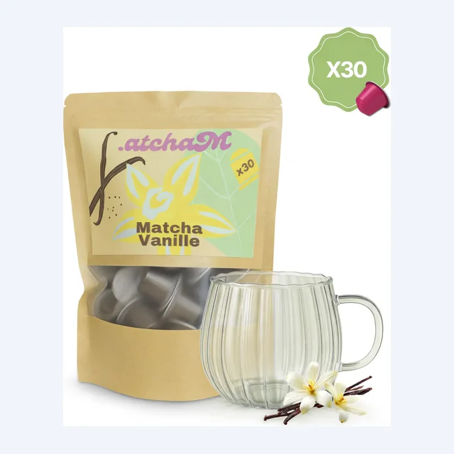 Pack 30 capsules matcha & 1 tasse