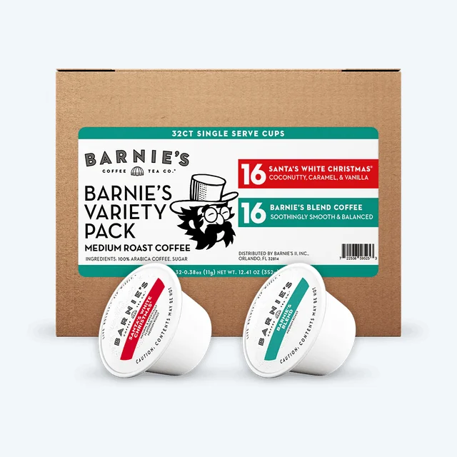Barnie's Single Serve Cups Variety Pack, 32ct.