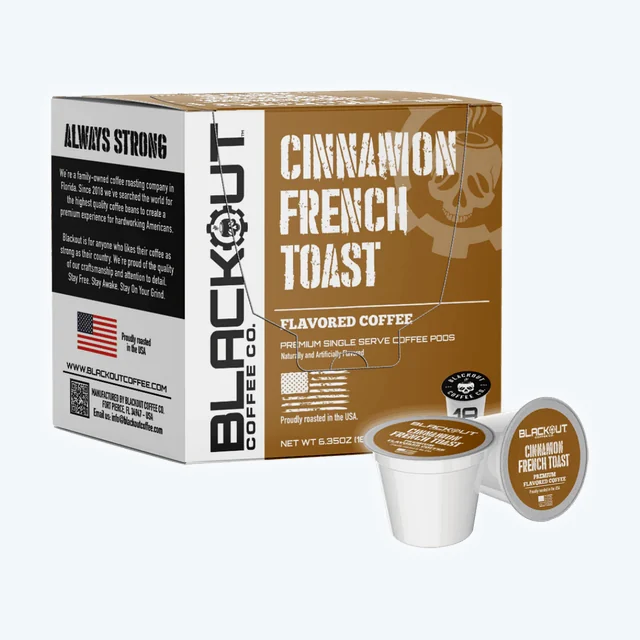 CINNAMON FRENCH TOAST FLAVORED COFFEE PODS 18CT