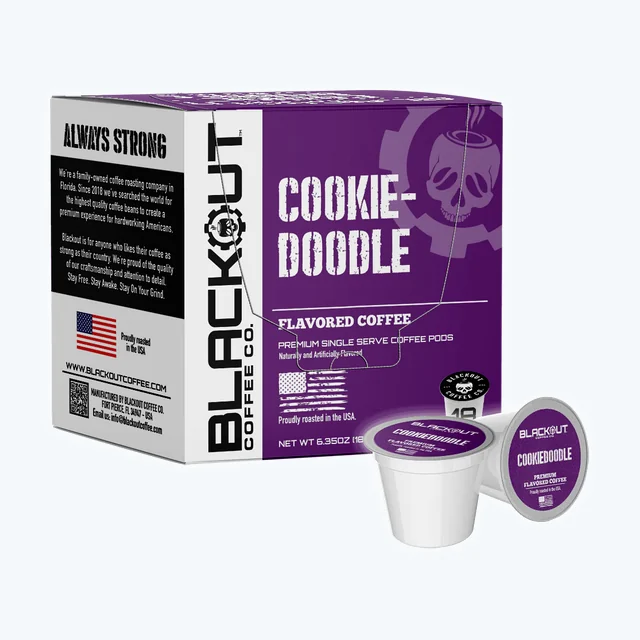 COOKIEDOODLE FLAVORED COFFEE PODS 18CT