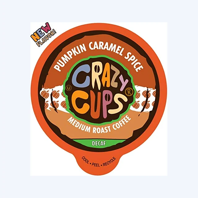 Crazy Cups - Caramel Pumpkin Decaf 22  k cups