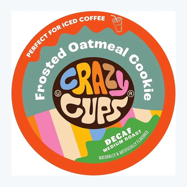 Crazy Cups Decaf - Frosted Oatmeal Cookie 22 CT