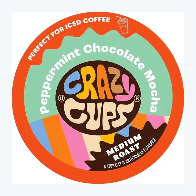 Crazy Cups Peppermint Chocolate Mocha 22 CT