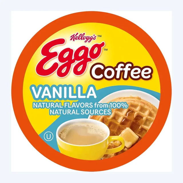 KELLOGG'S EGGO VANILLA WAFFLE KCUP...12 CT