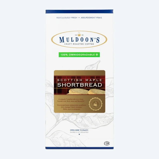 Muldoon's -  Scottish Maple Shortbread Pods