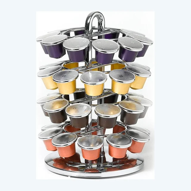 Nifty Solutions 40 Count Nespresso Original Line Capsule Carousel, Chrome   #5510