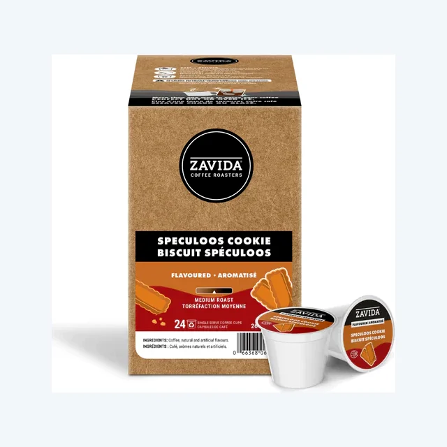 Zavida Z Cups Speculoos Cookie Coffee 24 CT