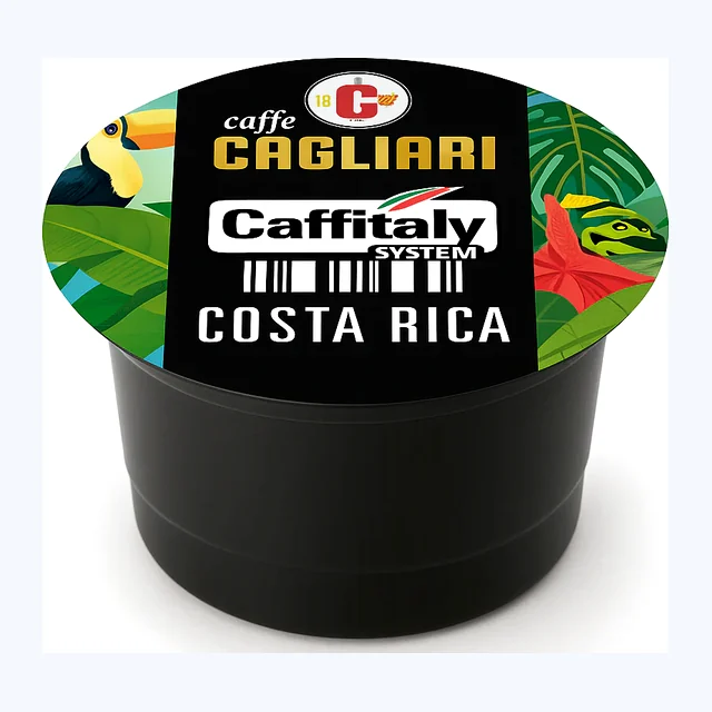 Caffitaly Cagliari Costa Rica Coffee Capsules (5 Packs of 10)