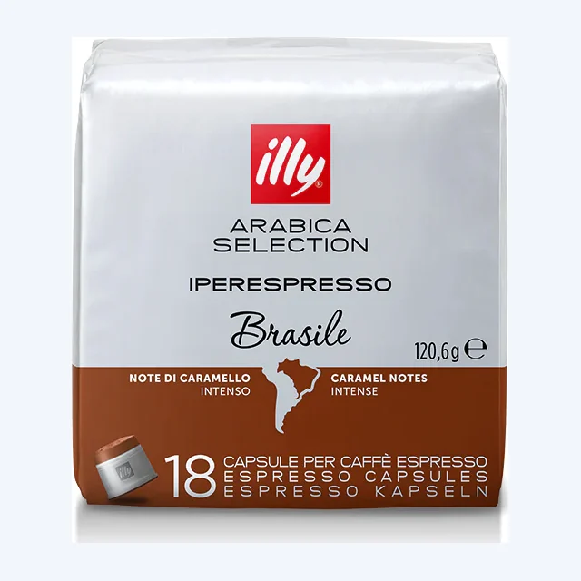 Illy IperEspresso Brasile Coffee Capsules (1 Pack of 18)