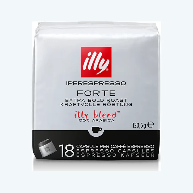 Illy IperEspresso Forte Espresso Coffee Capsules (3 Packs of 18)