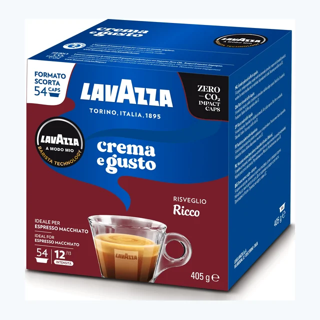 Lavazza A Modo Mio Crema e Gusto Ricco Coffee Capsules (3 Packs of 54)