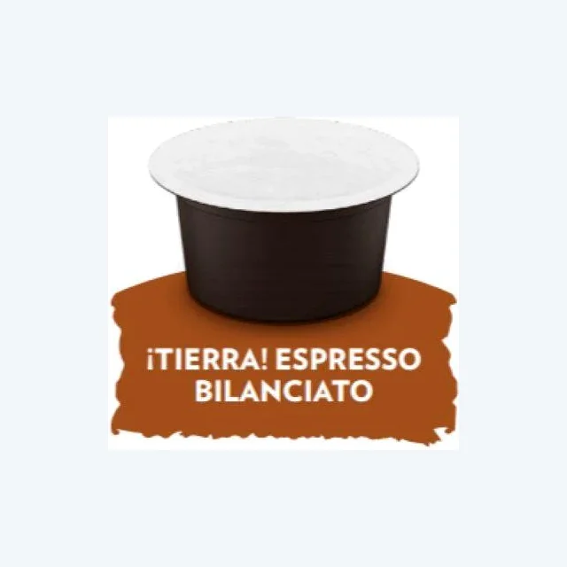 Lavazza Blue Tierra Bio for Planet 100 ECO CAPS Coffee Capsules