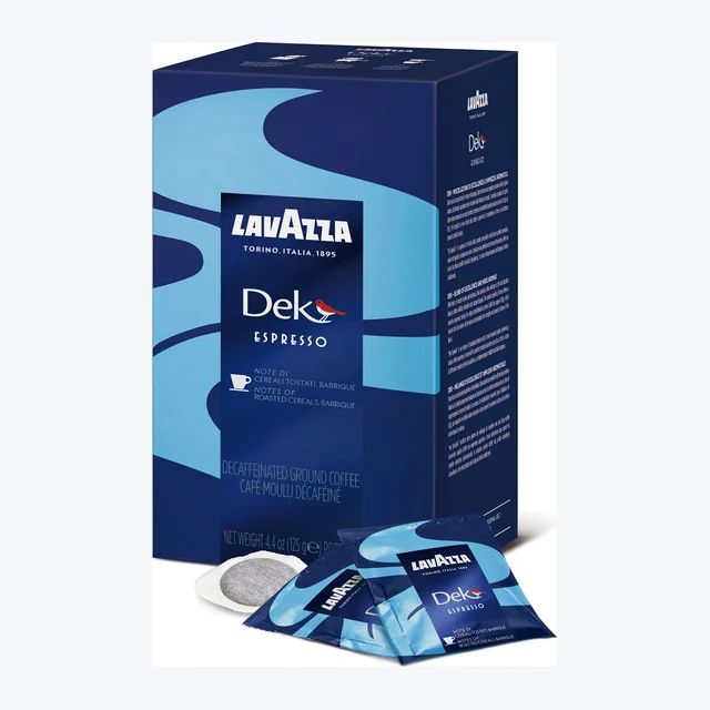 Lavazza Dek 108 Decaffeinated ESE Coffee Paper Pods (6 Packs of 18)