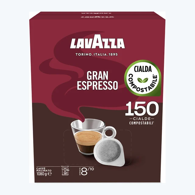 Lavazza Gran Espresso 150 ESE Coffee Paper Pods