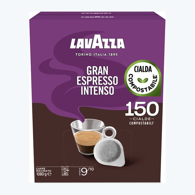 Lavazza Gran Espresso Intenso 150 ESE Coffee Paper Pods