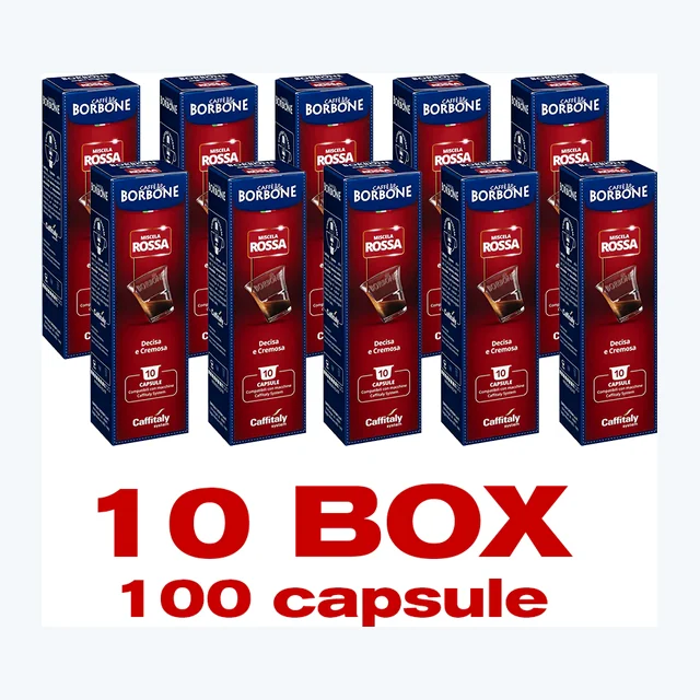 Borbone - Caffitaly ROSSO 100 capsule