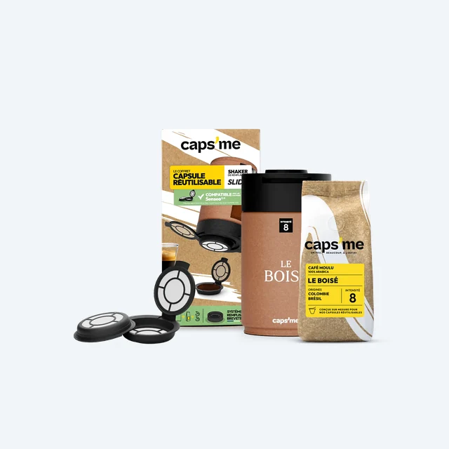 Coffret capsules de café compatible Senseo®*