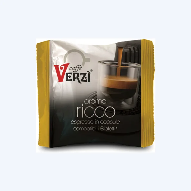 100 Capsule Compatibili Bialetti Verzi Aroma Ricco