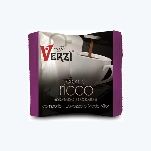 100 Capsule Compatibili Lavazza A Modo Mio Verzi Aroma Ricco