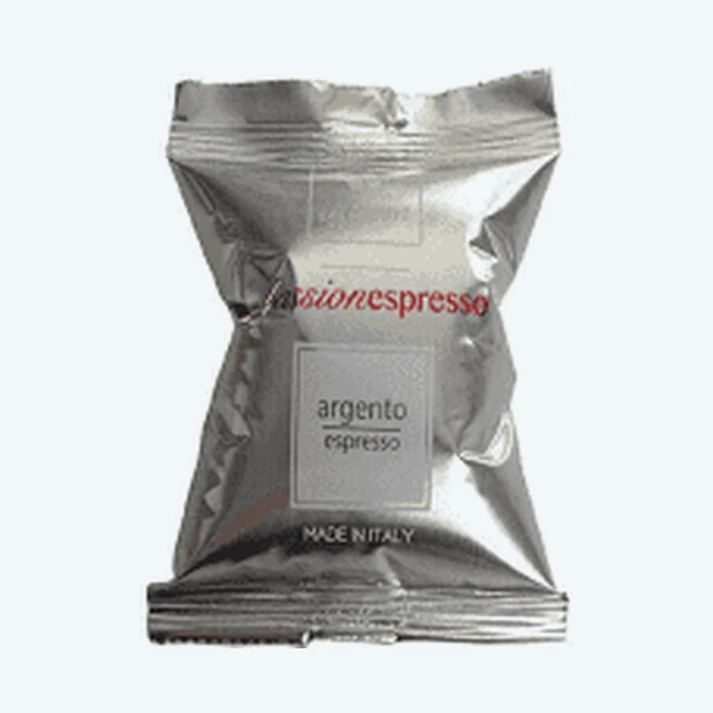 100 Capsule Compatibili Nespresso Lollo Caffè Argento