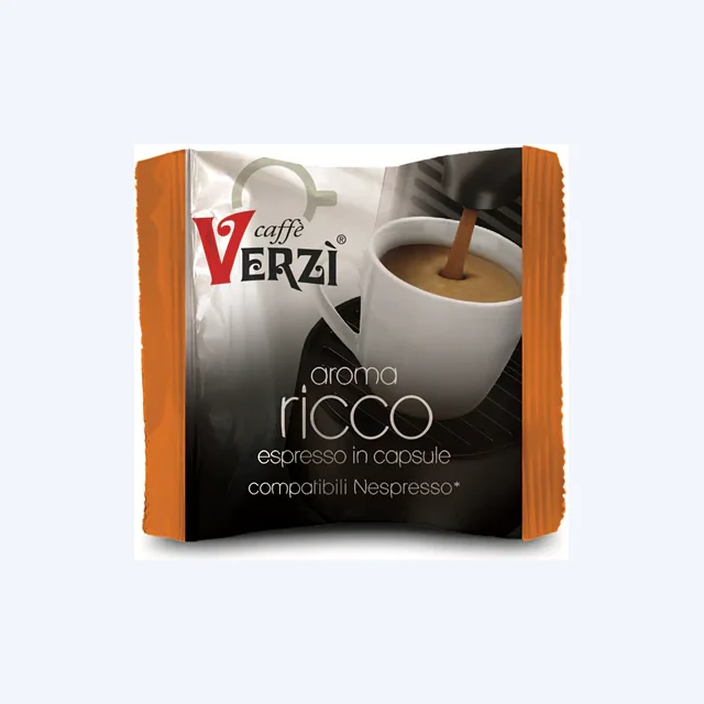 100 Capsule Compatibili Nespresso Verzi Aroma Ricco