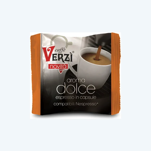 100 Capsule Compatibili Nespresso Verzi Aroma Dolce