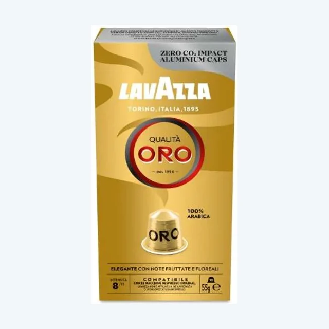 240 Capsule Lavazza Compatibili Nespresso Qualità Oro in Alluminio
