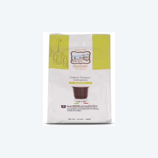 96 Capsule Compatibili Caffitaly Toda Gattopardo Insonnia