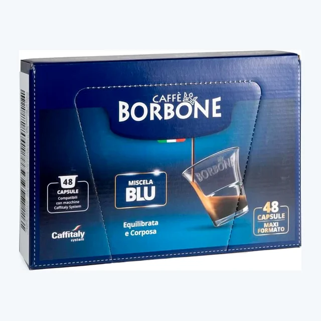 Caffè Borbone miscela Blu - Capsule originali Caffitaly