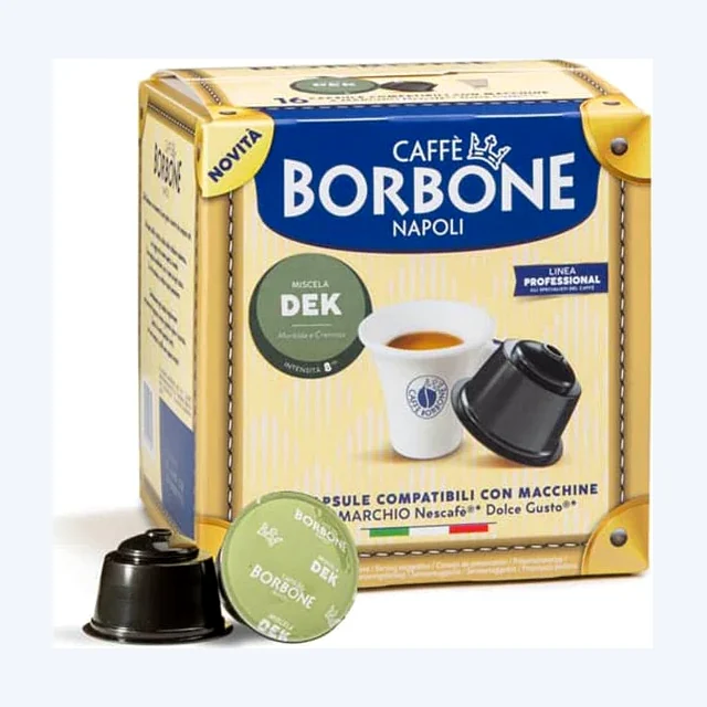 Caffè Borbone miscela Dek - Capsule Dolce Gusto autoprotette