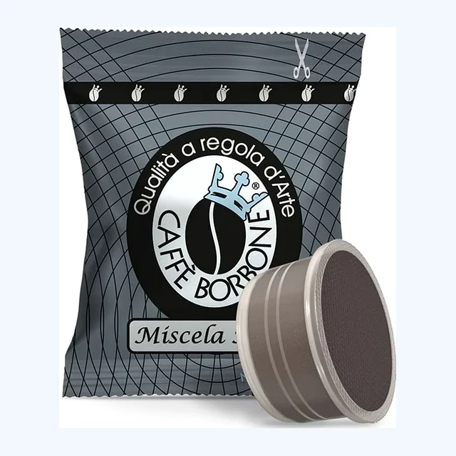 Caffè Borbone miscela Nera - Capsule Lavazza Espresso Point