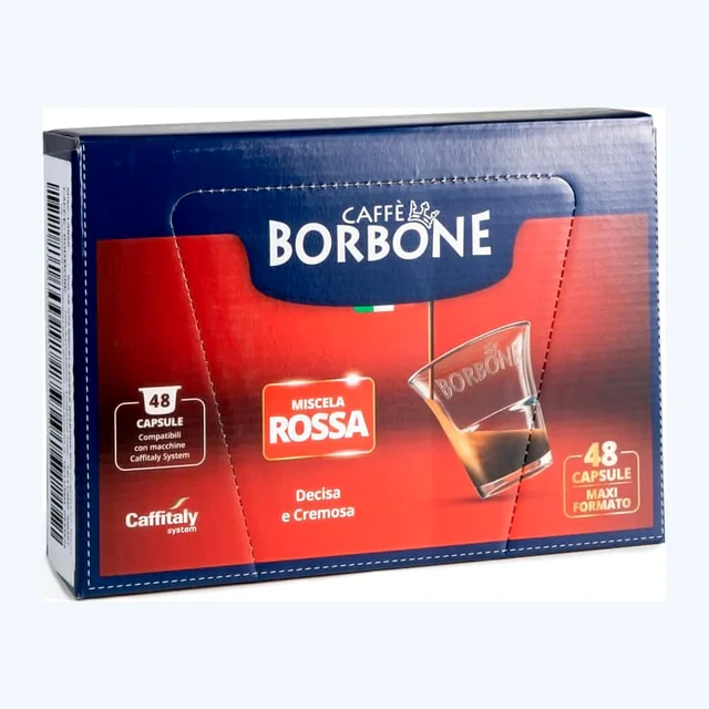 Caffè Borbone miscela Rossa - Capsule originali Caffitaly