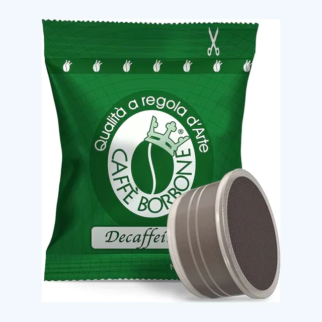 Caffè Borbone miscela Verde Dek - Capsule Lavazza Espresso Point