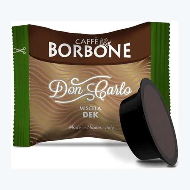 Caffè Borbone miscela Verde Dek - Capsule Lavazza a Modo Mio