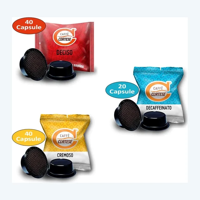 Kit assaggio caffè Cortese - 100 Capsule Lavazza a Modo Mio