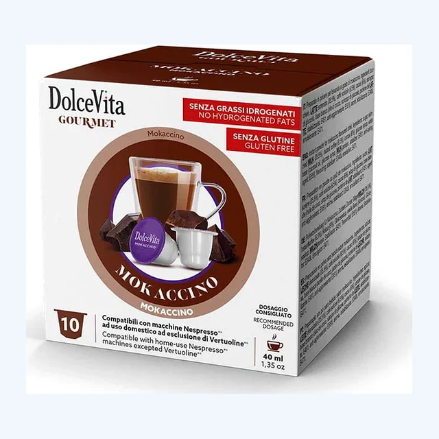 Mokaccino Dolce Vita - Capsule Nespresso