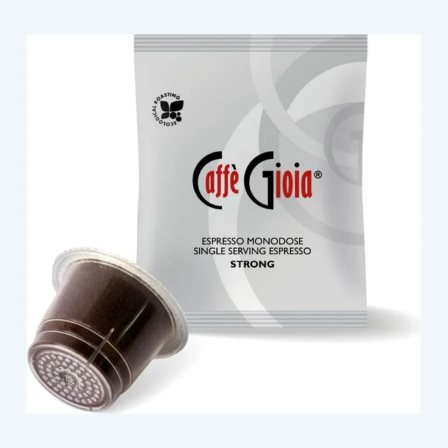 Caffe Gioia - Espresso Strong Capsules - 30 Capsules / Box - Compatible with Nespresso® Machines