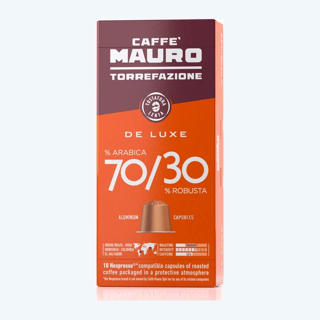 Caffe Mauro - De luxe Nespresso Aluminum Capsule - 10 Ct.