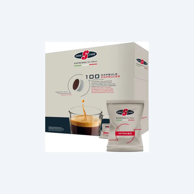 Essse Caffe - Intenso Capsule  (100 Capsule) - Compatible for Lavazza Point