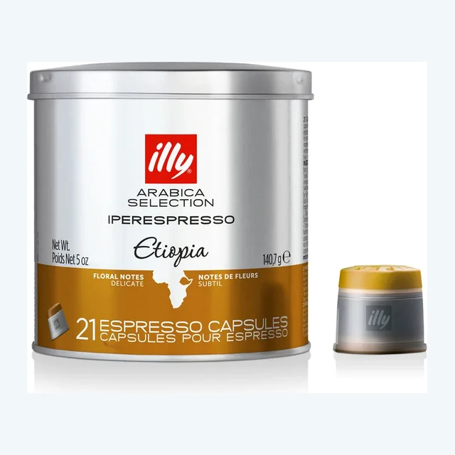 illy Iperespresso Capsules - Monoarabica - Ethiopia - 18 Capsules