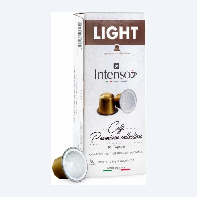 Intenso - Light Capsules - 10/Box - Compatible with Nespresso® Machines