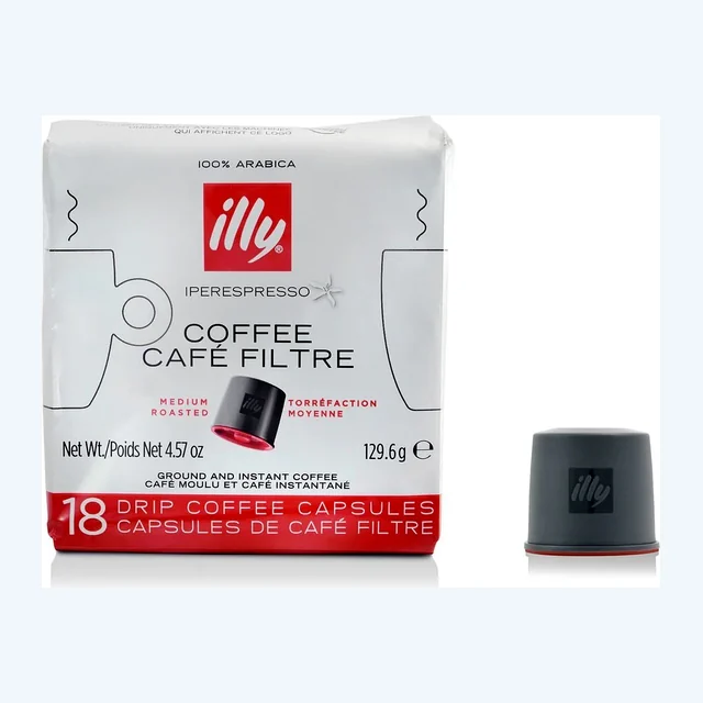 iper Coffee Capsule Cube Medium Roast for duo illy machines
