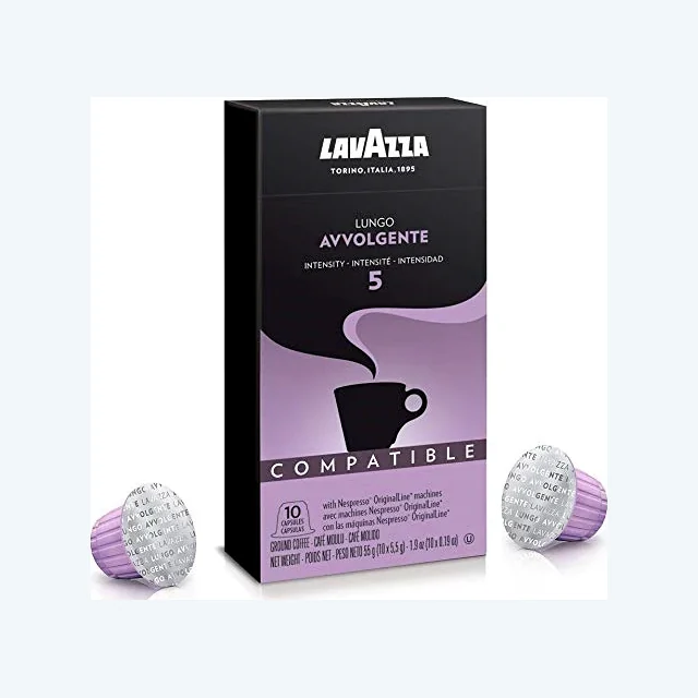 Lavazza -  Avvolgente Lungo Intensity #5 - Capsules - 10/Bag - Compatible with Nespresso® Machines